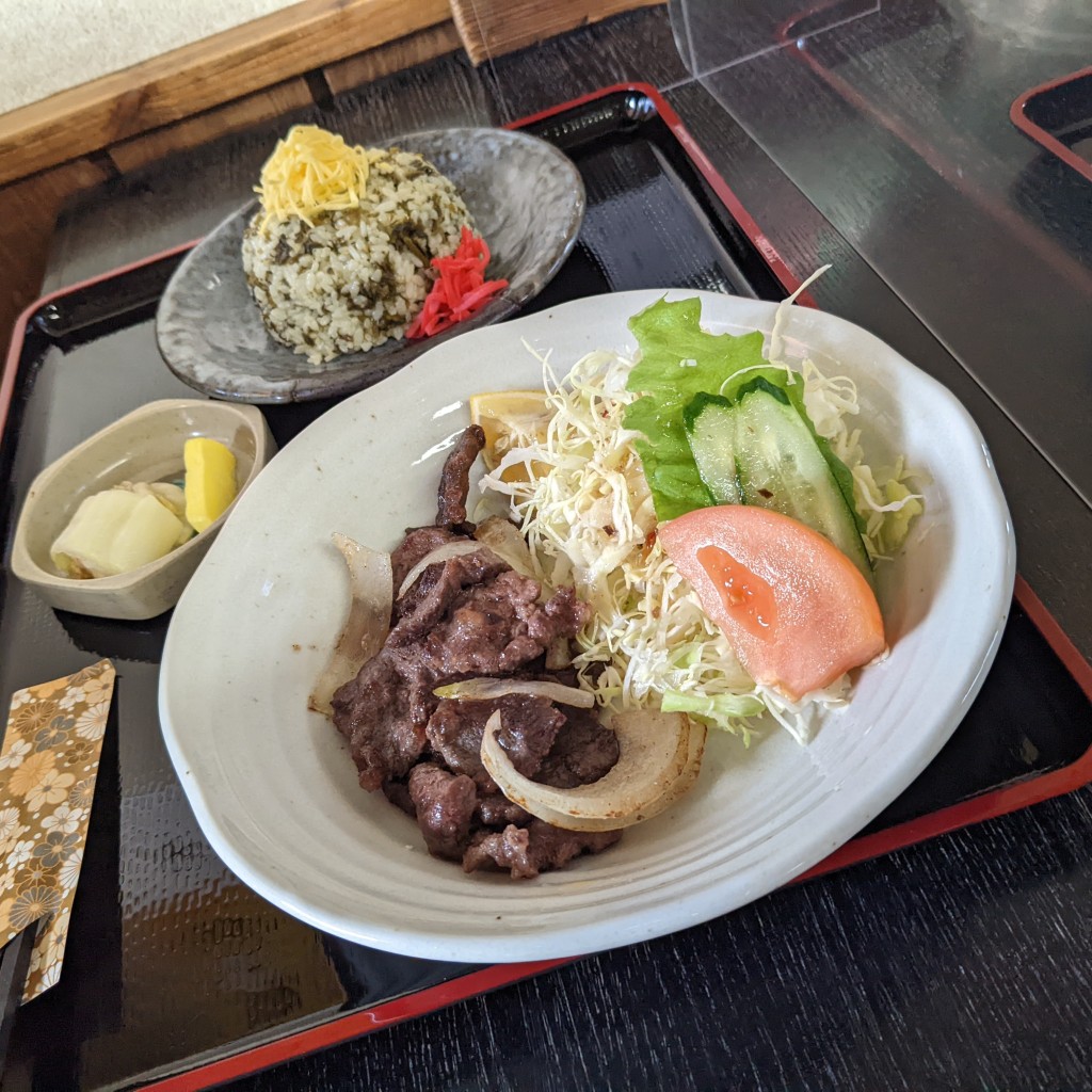 ユーザーが投稿した馬肉塩焼きの写真 - 実際訪問したユーザーが直接撮影して投稿した乙姫定食屋阿蘇料理 ひめ路の写真
