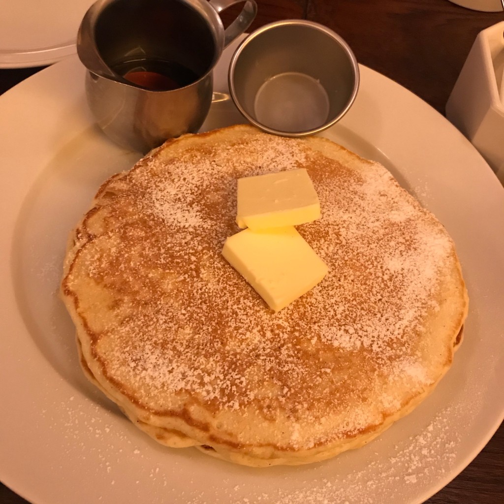 ユーザーが投稿したButtermiIkPancakesの写真 - 実際訪問したユーザーが直接撮影して投稿した神宮前ビストロBUTTER MILK CHANNEL 原宿の写真