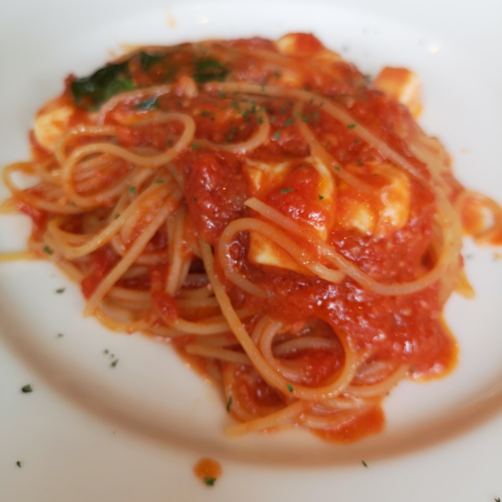 ユーザーが投稿したトマトパスタの写真 - 実際訪問したユーザーが直接撮影して投稿した東陽イタリアン炉端×Italian ALBEROの写真