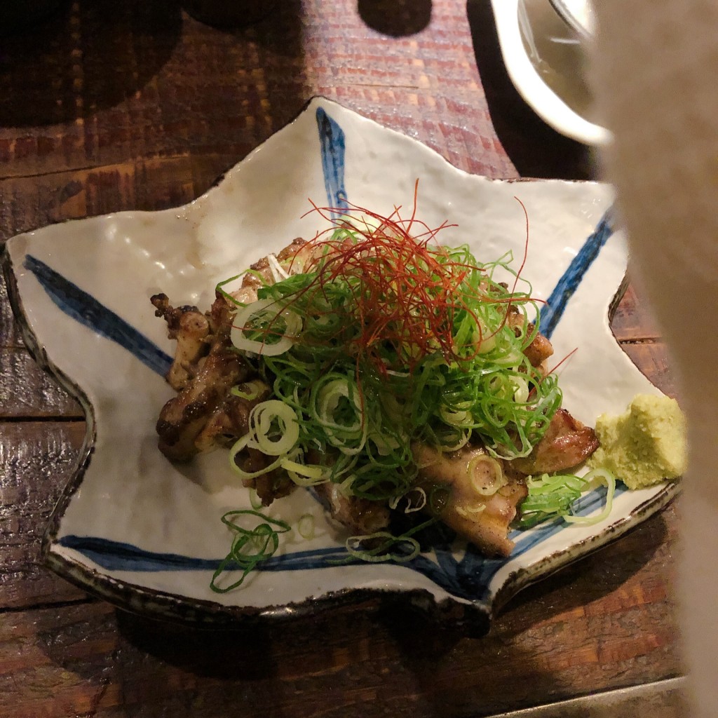 ユーザーが投稿したるいすけ塩ホルモンの写真 - 実際訪問したユーザーが直接撮影して投稿した西新宿鶏料理丸鶏 るいすけの写真