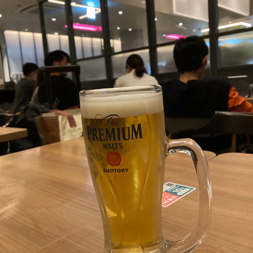 ユーザーが投稿したビールの写真 - 実際訪問したユーザーが直接撮影して投稿した名駅カフェPRONTO 名古屋駅店の写真