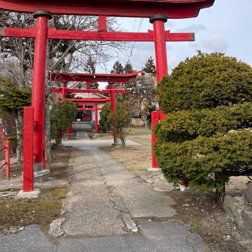 実際訪問したユーザーが直接撮影して投稿した七重浜神社七重浜稲荷神社の写真