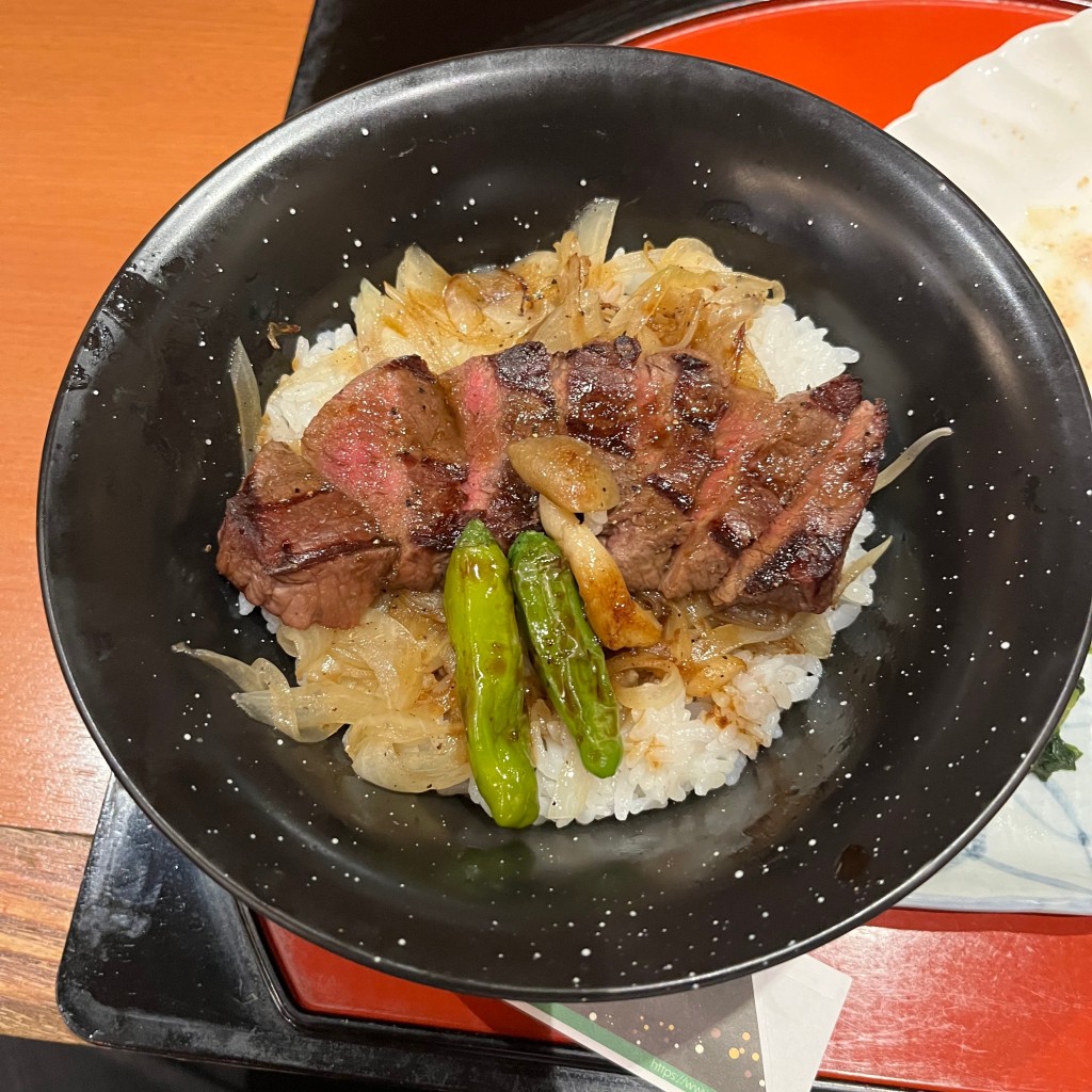 ユーザーが投稿した仙台牛すてーき丼の写真 - 実際訪問したユーザーが直接撮影して投稿した中央ステーキ伊勢屋 クリスロード店の写真