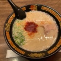 天然とんこつラーメン - 実際訪問したユーザーが直接撮影して投稿した宇田川町ラーメン専門店一蘭 渋谷スペイン坂店の写真のメニュー情報