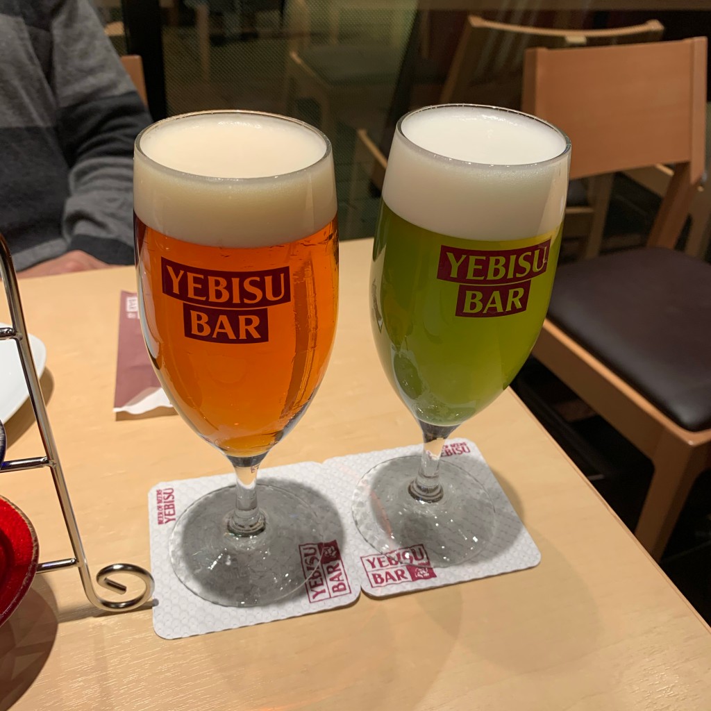 ユーザーが投稿したBEER COCKTAILの写真 - 実際訪問したユーザーが直接撮影して投稿した博多駅中央街居酒屋YEBISU BAR 博多1番街店の写真