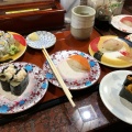 600円皿 - 実際訪問したユーザーが直接撮影して投稿した中通回転寿司市場 いちばん寿司の写真のメニュー情報