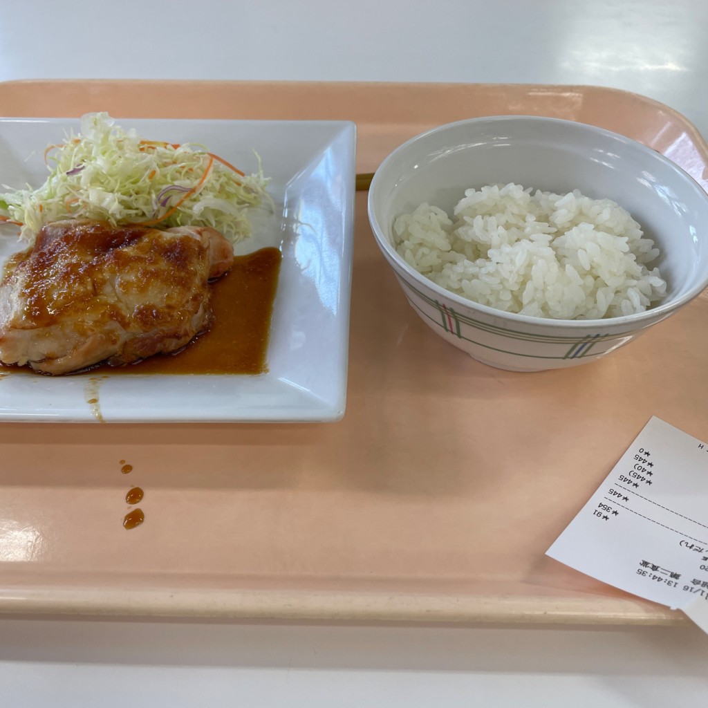 ユーザーが投稿したとりにくのソテーの写真 - 実際訪問したユーザーが直接撮影して投稿した本郷定食屋東京大学 本郷第二食堂の写真