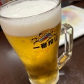 生ビール - 実際訪問したユーザーが直接撮影して投稿した船堀定食屋東京健康ランド まねきの湯 レストランの写真のメニュー情報