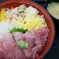 日替りランチ丼 - 実際訪問したユーザーが直接撮影して投稿した柏の葉寿司お魚倶楽部 はまの写真のメニュー情報
