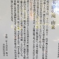 実際訪問したユーザーが直接撮影して投稿した升田滝 / 渓谷玉簾の滝の写真