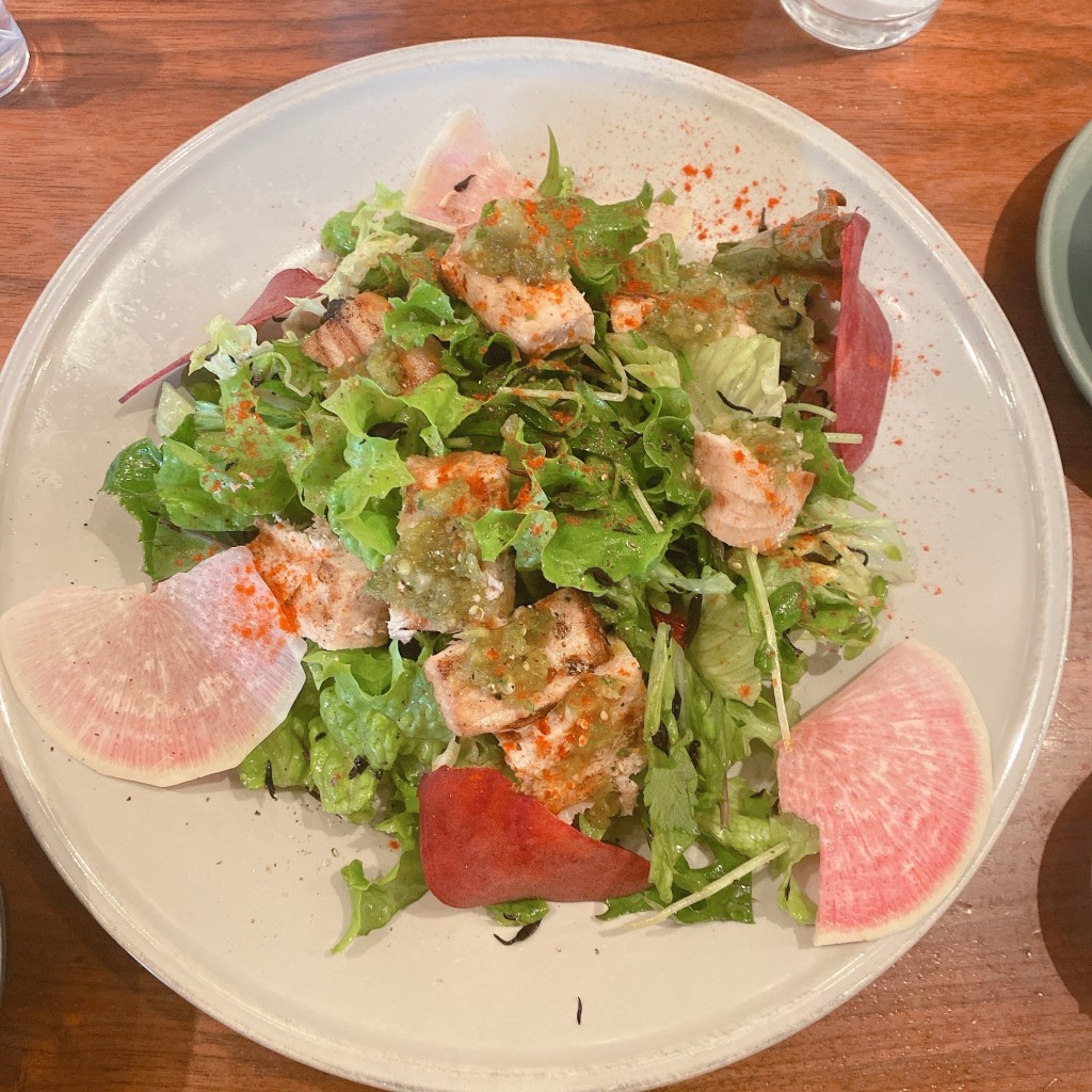 ユーザーが投稿したLunch.SaladFishの写真 - 実際訪問したユーザーが直接撮影して投稿した千駄ヶ谷アメリカ料理tavern on Sの写真