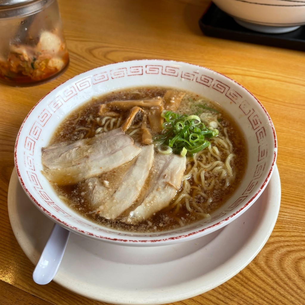 ユーザーが投稿した醤油ラーメンの写真 - 実際訪問したユーザーが直接撮影して投稿した江西町ラーメン / つけ麺一番亭 津島店の写真