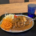 実際訪問したユーザーが直接撮影して投稿した江越カレーカツカレーの虎の写真