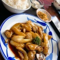 セロリとイカの炒めもの - 実際訪問したユーザーが直接撮影して投稿した菅原町上海料理上海酒家の写真のメニュー情報