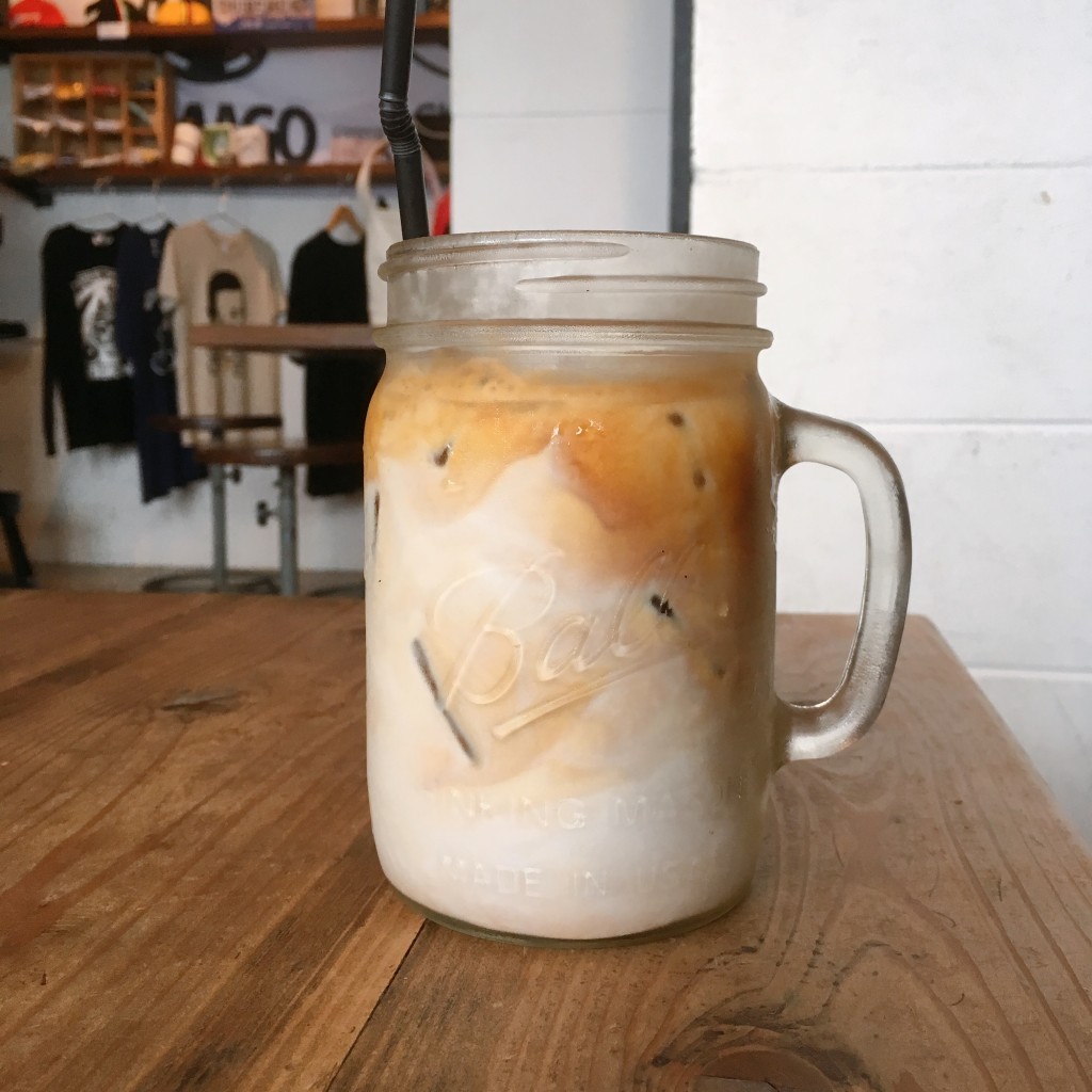 ユーザーが投稿したLATEの写真 - 実際訪問したユーザーが直接撮影して投稿した美浜カフェジバゴ コーヒー ワークス オキナワの写真