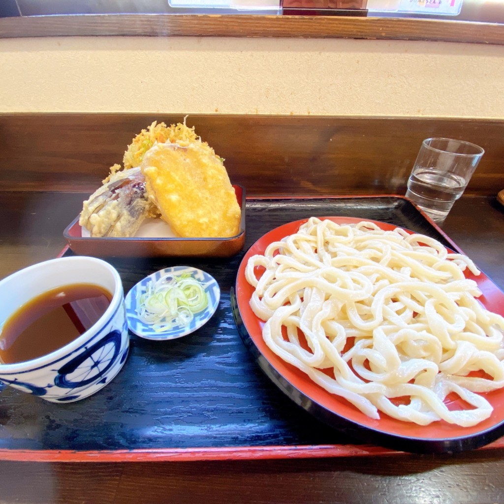 ユーザーが投稿した天ぷらうどんの写真 - 実際訪問したユーザーが直接撮影して投稿した小川うどん武州めん 本店の写真