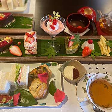 苺めがねさんが投稿した五明町天王和カフェ / 甘味処のお店京甘味 観茶香の写真