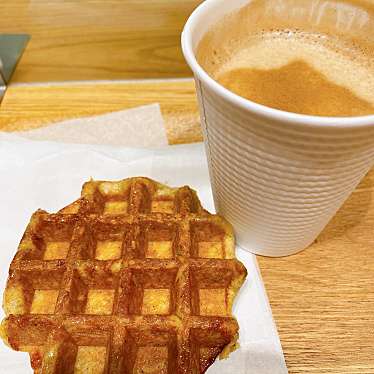 実際訪問したユーザーが直接撮影して投稿した上大岡西スイーツMR.waffle & cafe 京急上大岡店の写真