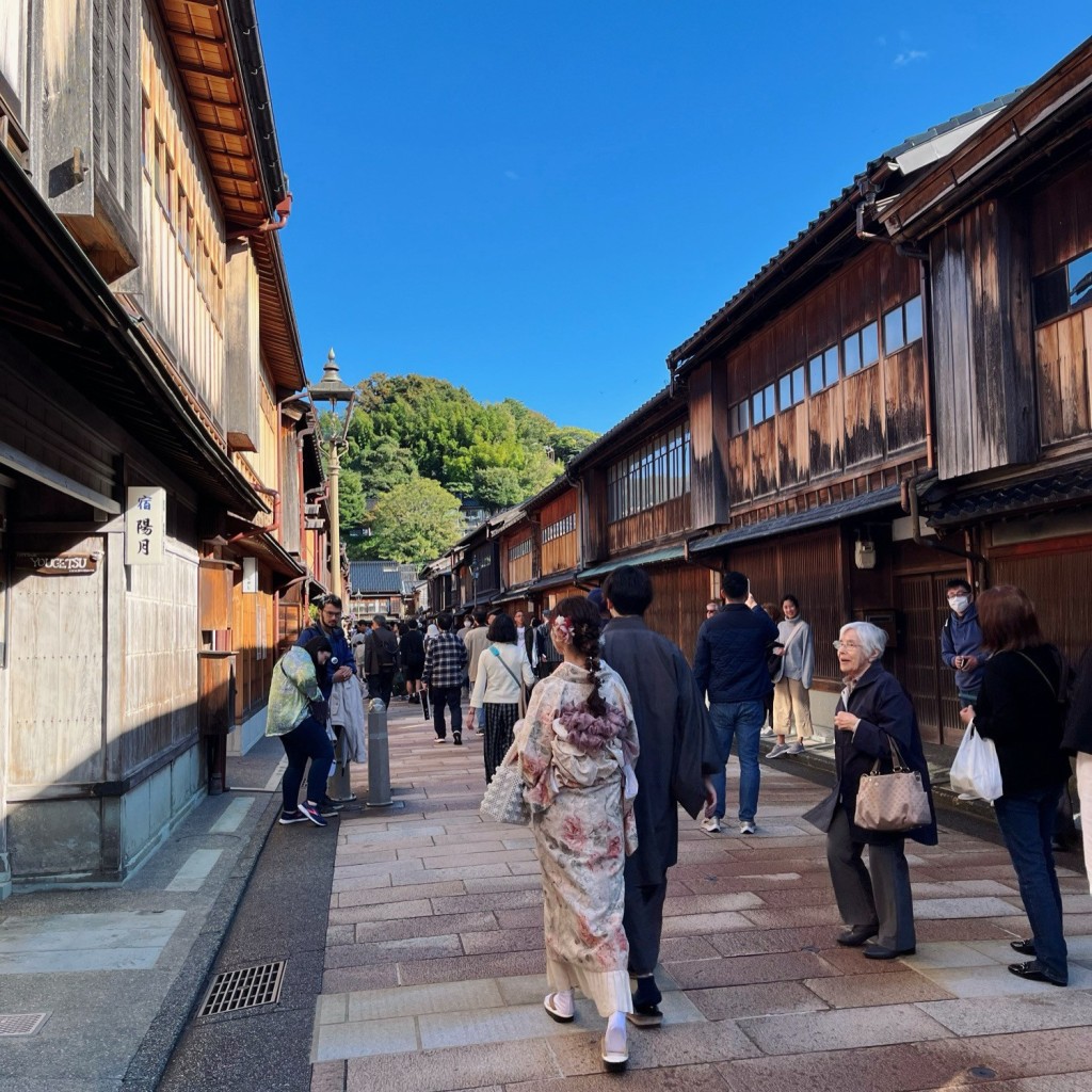 にてのさんが投稿した東山町並みのお店ひがし茶屋街/ヒガシチャヤガイの写真