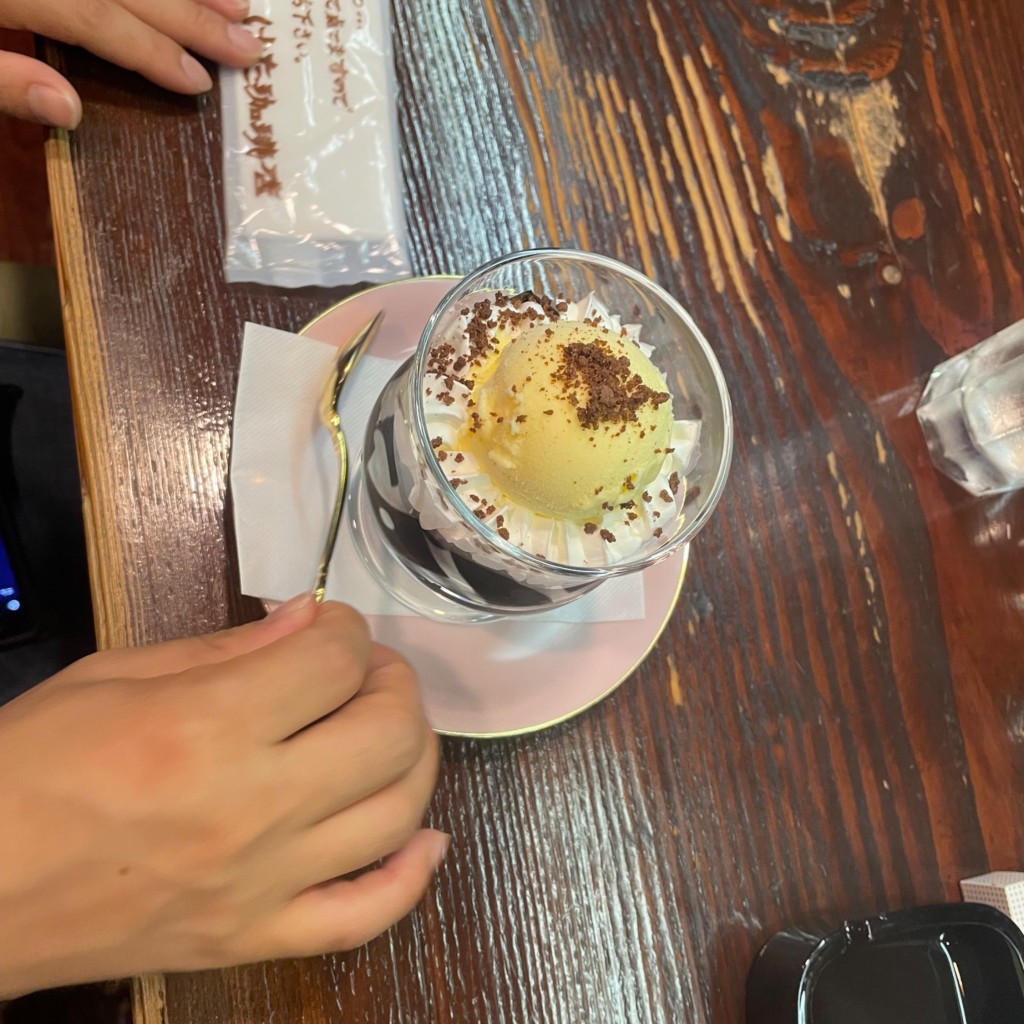 ユーザーが投稿した珈琲サンデーの写真 - 実際訪問したユーザーが直接撮影して投稿した元町通カフェはた珈琲店の写真