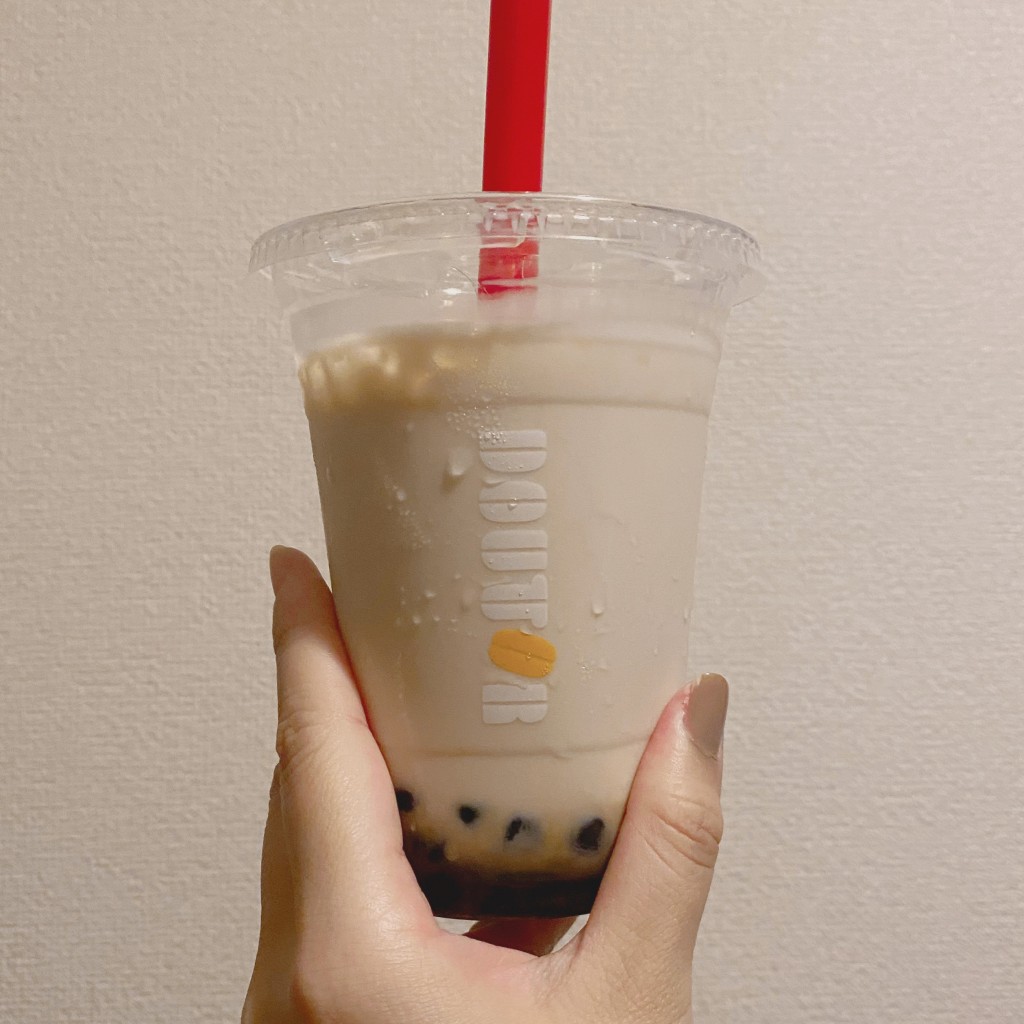 ユーザーが投稿したタピオカ黒糖ミルクの写真 - 実際訪問したユーザーが直接撮影して投稿した小豆沢カフェドトールコーヒーショップ 志村坂上店の写真