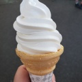 北海道牛乳ソフトクリーム - 実際訪問したユーザーが直接撮影して投稿した矢野口スイーツマリオンクレープ よみうりランドプール店 夏季の写真のメニュー情報