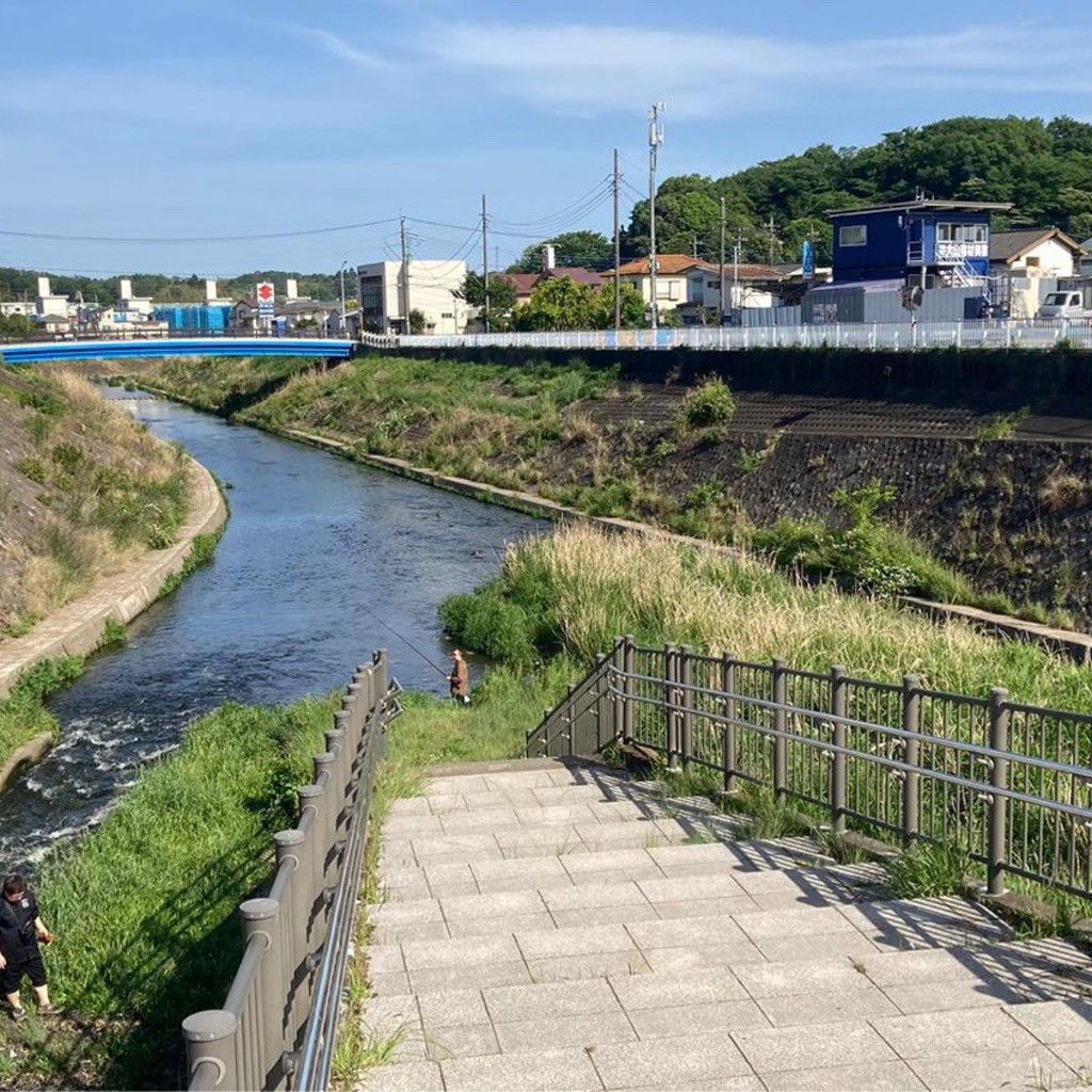 実際訪問したユーザーが直接撮影して投稿した下麻生公園麻生川・鶴見川合流点親水広場の写真