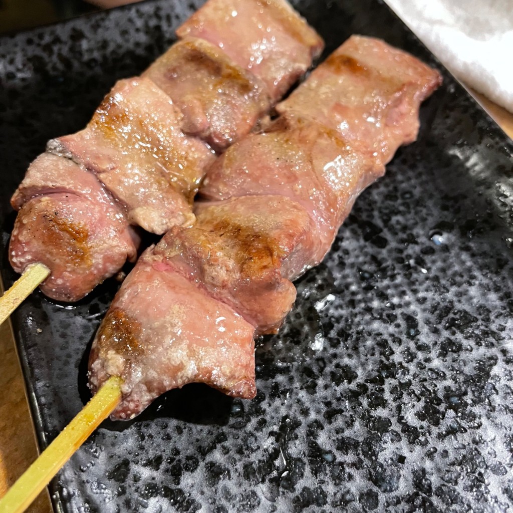 ユーザーが投稿した白レバーの写真 - 実際訪問したユーザーが直接撮影して投稿した砂子串焼き串焼き ごう 川崎本店の写真