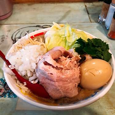 mamamaーMA3さんが投稿した野上町ラーメン / つけ麺のお店ハイデンコッコFACTORYサマンサ・タマサ/ツケメンヤ マルソンショウテンの写真