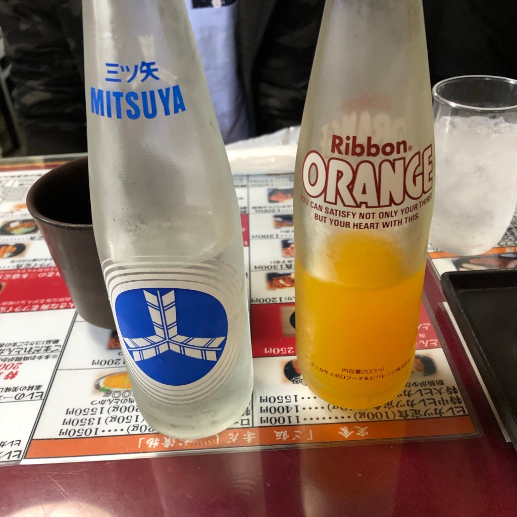 ユーザーが投稿したオレンジジュースの写真 - 実際訪問したユーザーが直接撮影して投稿した愛甲とんかつとん吉の写真