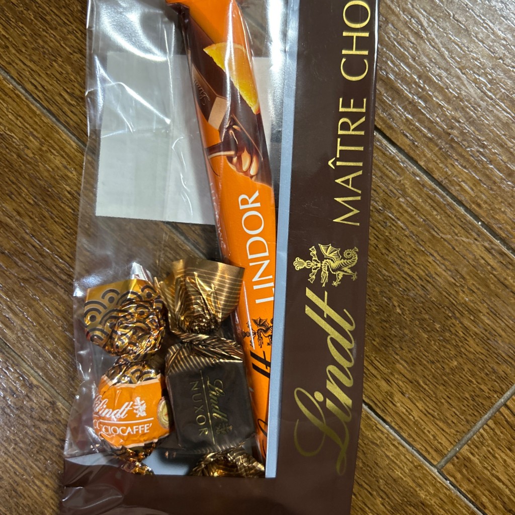 ユーザーが投稿したオレンジスティックの写真 - 実際訪問したユーザーが直接撮影して投稿した西中島チョコレートリンツ ショコラ ブティック アルデ新大阪店の写真