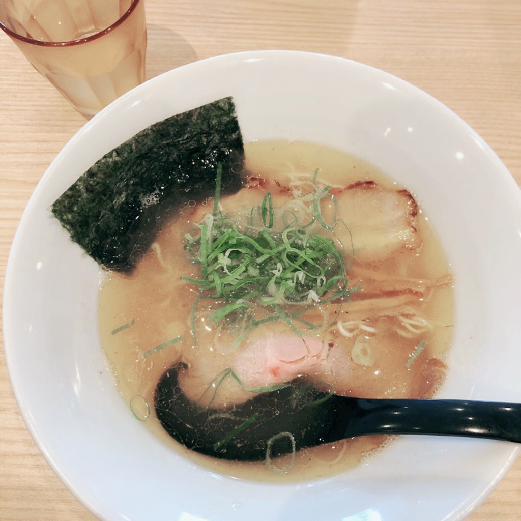 ユーザーが投稿した塩ラーメンの写真 - 実際訪問したユーザーが直接撮影して投稿した曙町ラーメン / つけ麺ラーメン匠 曙店の写真