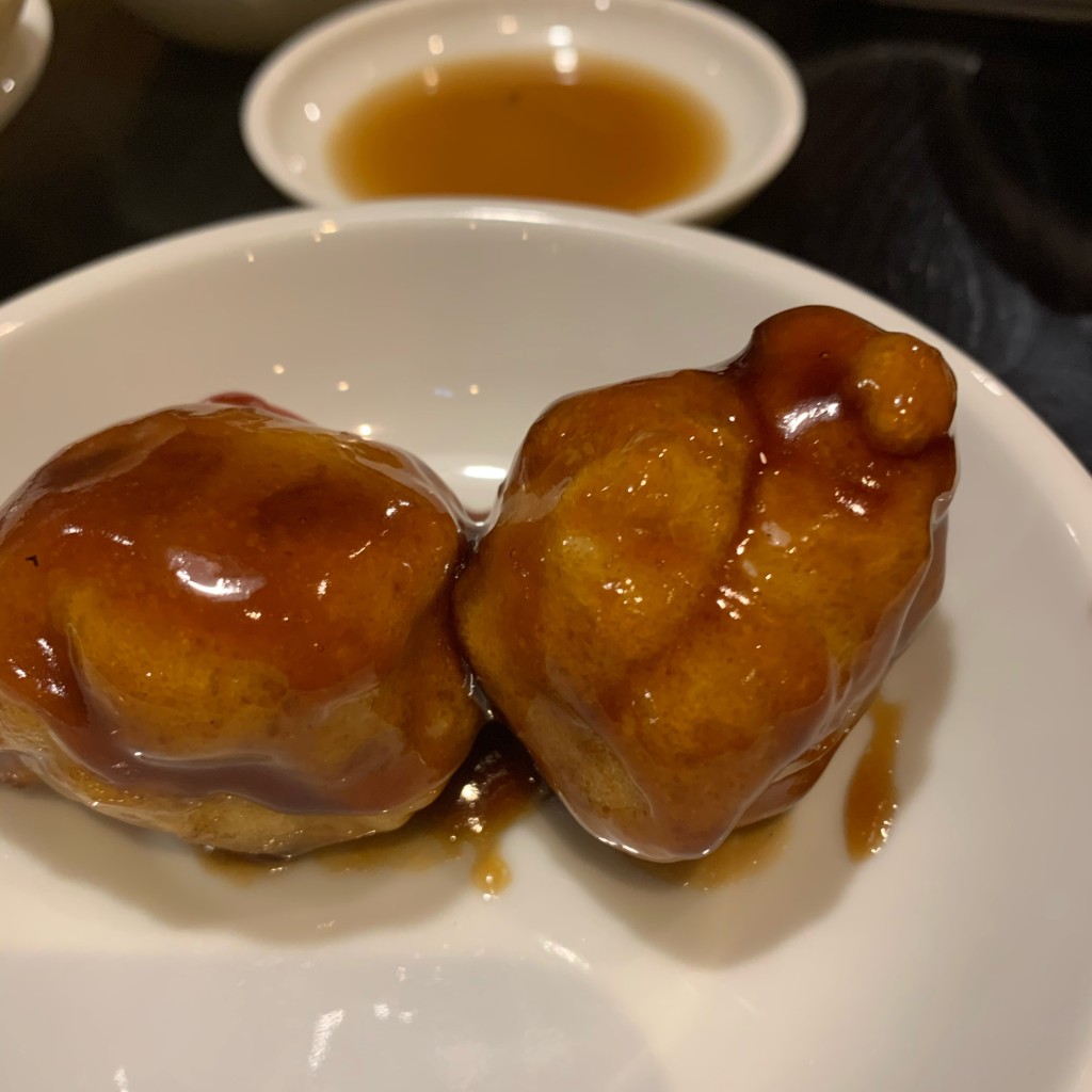 ユーザーが投稿した黒酢の酢豚の写真 - 実際訪問したユーザーが直接撮影して投稿した東町上海料理チャイニーズファン ホテル ココグラン店の写真