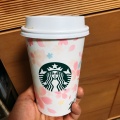 スターバックスラテ - 実際訪問したユーザーが直接撮影して投稿した胡町カフェスターバックスコーヒー 広島三越店の写真のメニュー情報