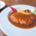ハンバーグランチ - 実際訪問したユーザーが直接撮影して投稿した安濃町曽根洋食Lansenの写真のメニュー情報