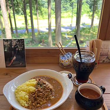 実際訪問したユーザーが直接撮影して投稿した蒜山本茅部カフェ森の中の喫茶とお宿 もりくらすの写真