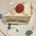 苺のショートケーキ - 実際訪問したユーザーが直接撮影して投稿した蒲田ケーキPatisserie NAOHIRAの写真のメニュー情報