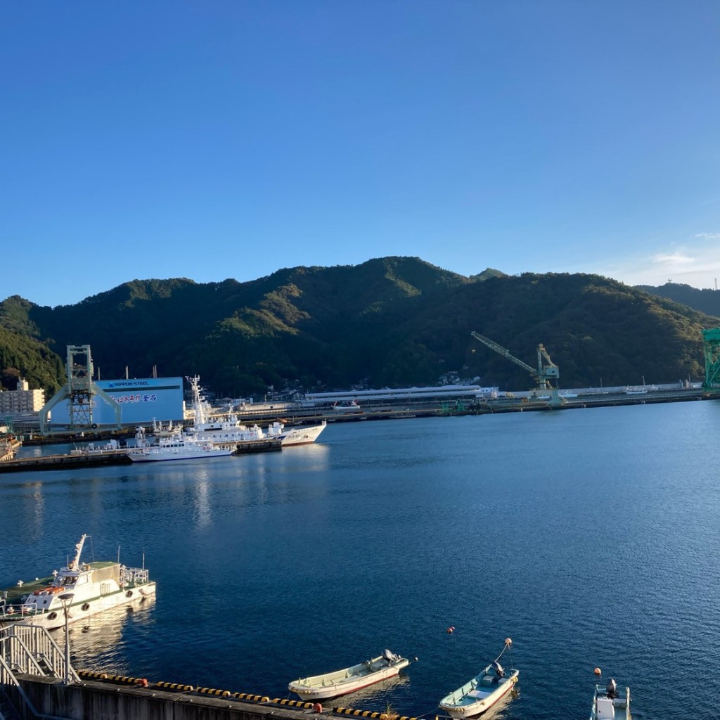 実際訪問したユーザーが直接撮影して投稿した河川釜石湾の写真