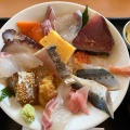 海鮮丼 - 実際訪問したユーザーが直接撮影して投稿した国見町伊美魚介 / 海鮮料理レストラン美浜の写真のメニュー情報