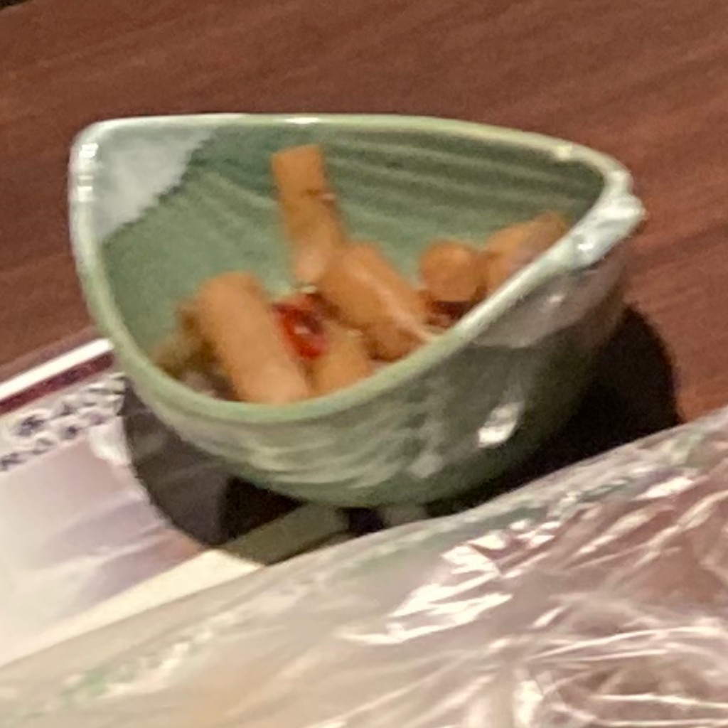 ユーザーが投稿した通しの写真 - 実際訪問したユーザーが直接撮影して投稿した東札幌二条寿司活菜旬魚 さんかい 白石店の写真