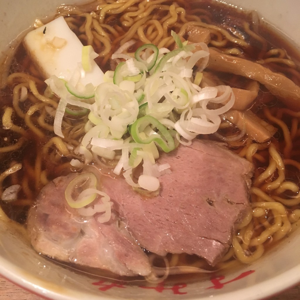 ユーザーが投稿したしょうゆラーメンの写真 - 実際訪問したユーザーが直接撮影して投稿した南三条西ラーメン専門店すみれ すすきの店の写真