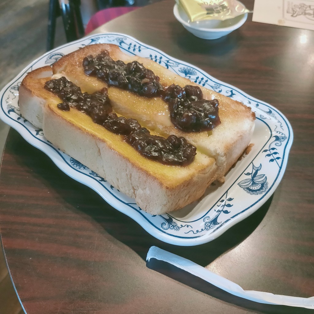 ユーザーが投稿した小倉トーストの写真 - 実際訪問したユーザーが直接撮影して投稿した今池カフェコメダ珈琲店 今池店の写真