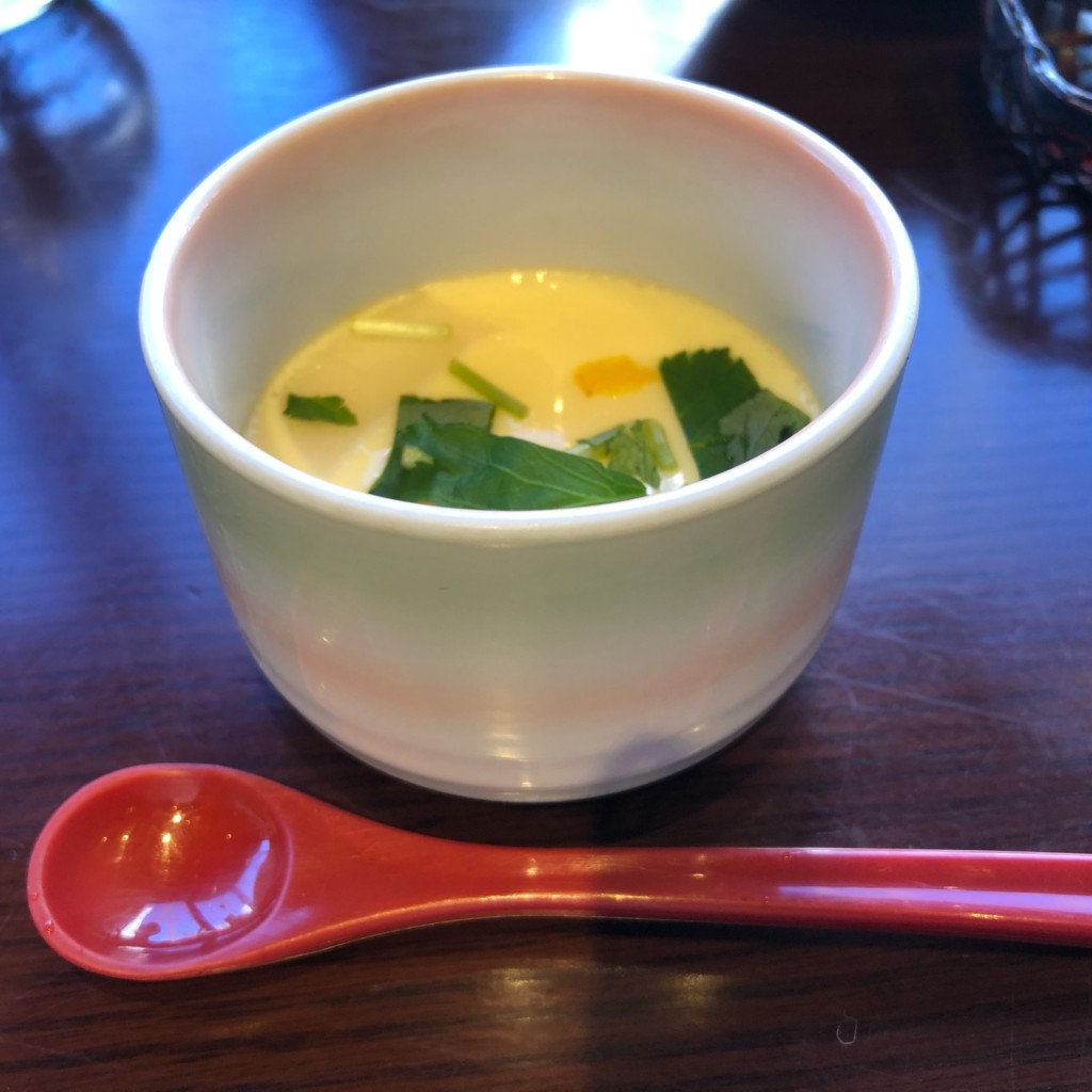 ユーザーが投稿した茶碗蒸しの写真 - 実際訪問したユーザーが直接撮影して投稿した鵠沼石上寿司寿司ダイニング甚伍朗の写真