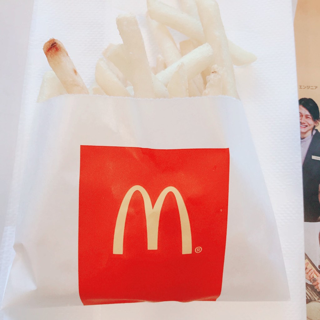 ユーザーが投稿したマックフライポテトの写真 - 実際訪問したユーザーが直接撮影して投稿した小金ファーストフードマクドナルド イオン北小金店の写真