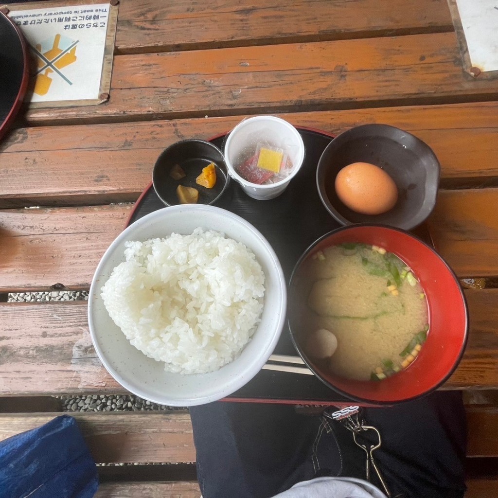 ユーザーが投稿した卵かけご飯の写真 - 実際訪問したユーザーが直接撮影して投稿した矢坪定食屋気まぐれ屋の写真