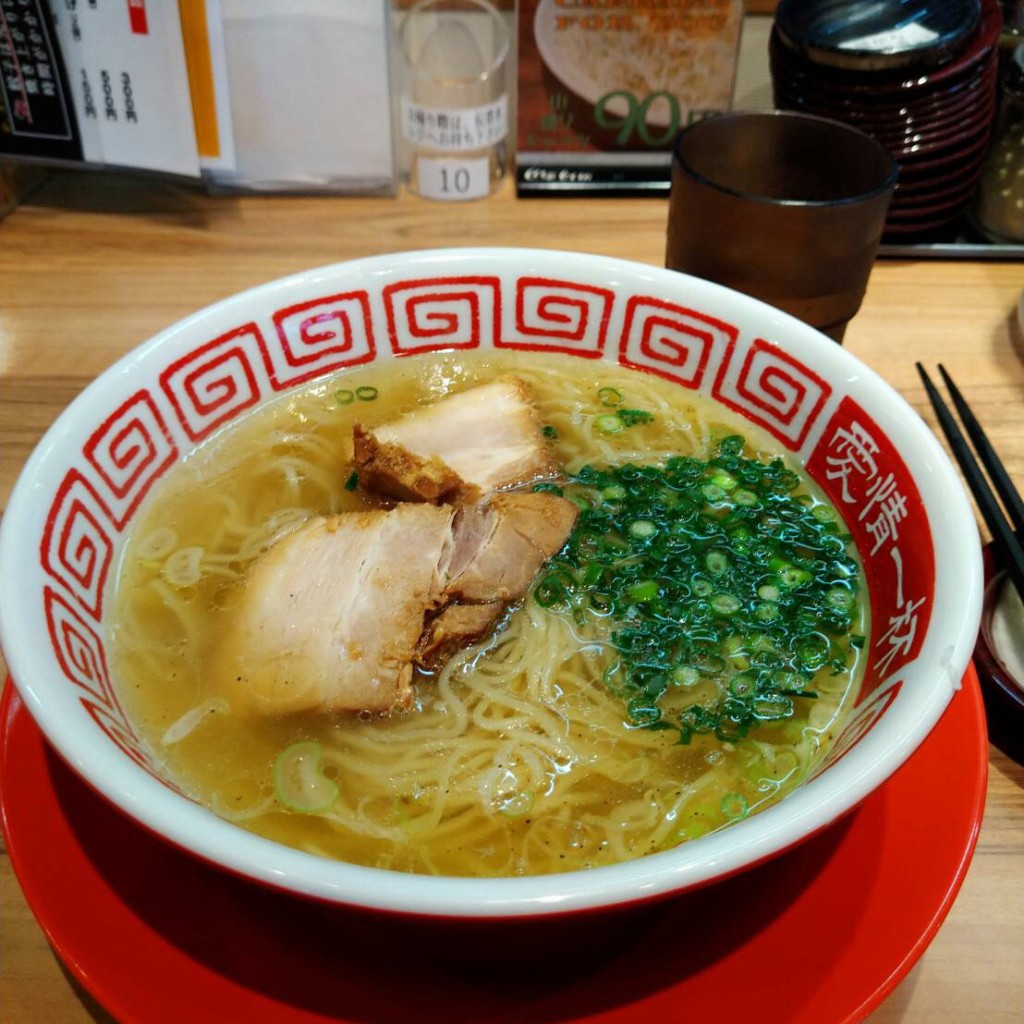 ユーザーが投稿したチャーシューラーメンの写真 - 実際訪問したユーザーが直接撮影して投稿した新栄町ラーメン / つけ麺アイアイラーメン 新栄本店の写真