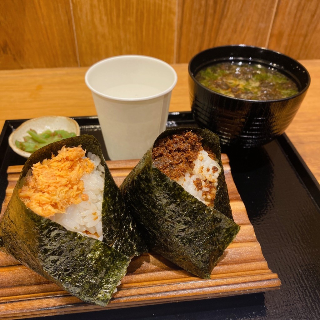 KUMAさんが投稿した船戸町おにぎりのお店金のおにぎり専門店 ぼんたぼんた JR芦屋店/キンノオニギリセンモンテン ボンタボンタ ジェイアールアシヤテンの写真