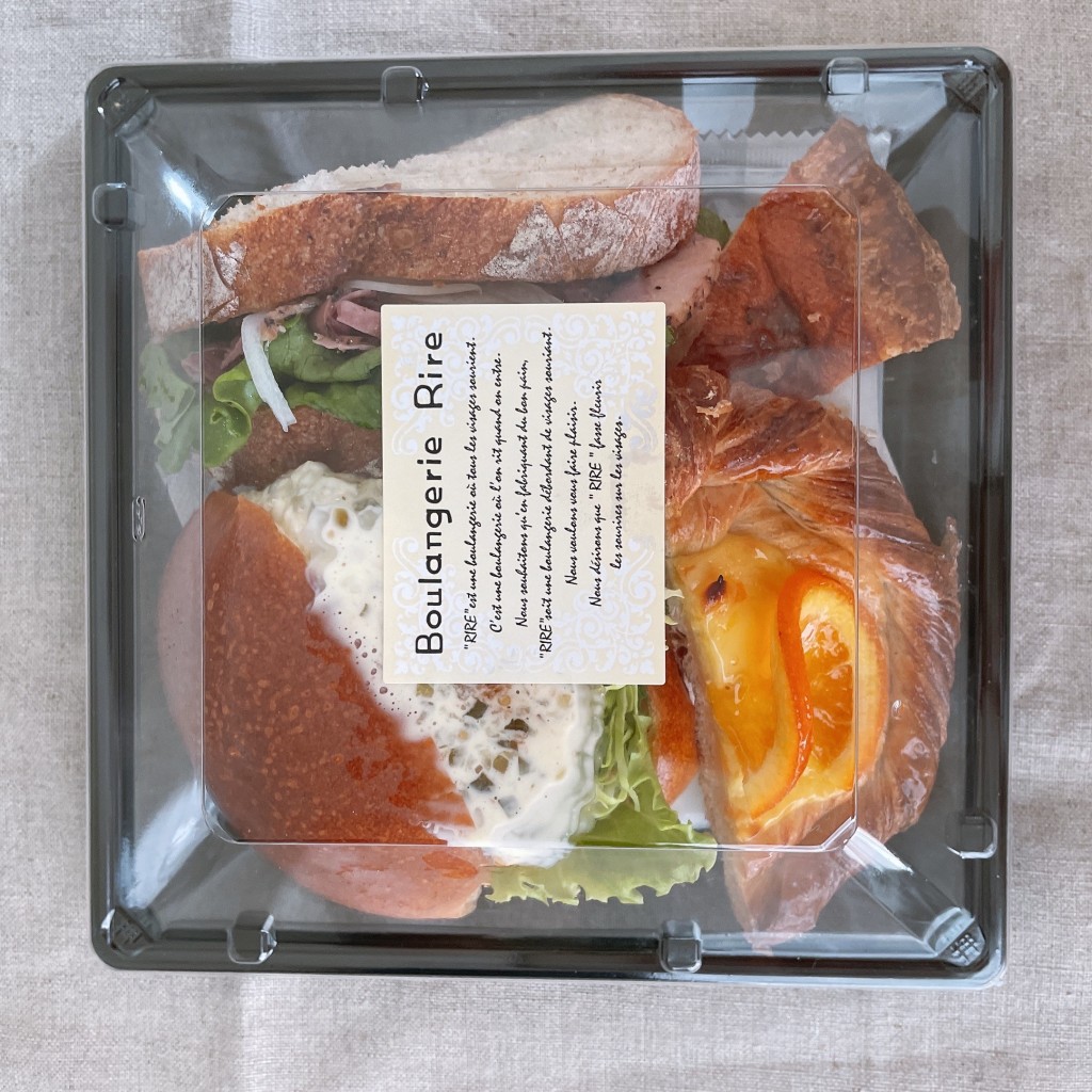 ユーザーが投稿したサンドイッチの写真 - 実際訪問したユーザーが直接撮影して投稿した薬師寺ベーカリーブーランジェリー リールの写真