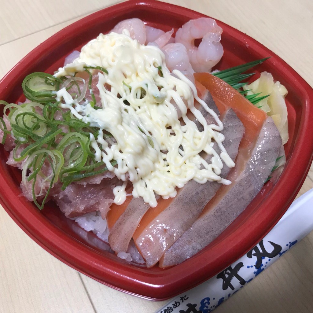 ユーザーが投稿したマヨづくし丼の写真 - 実際訪問したユーザーが直接撮影して投稿した大塚丼ものゆたか 丼丸 茗荷谷店の写真