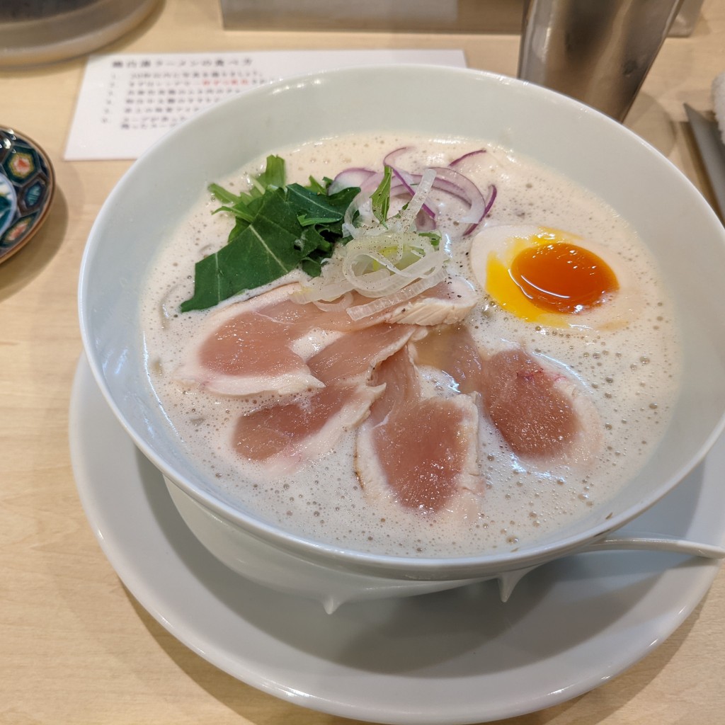 秋冬さんが投稿した春日町ラーメン専門店のお店鶏白湯そば さゝ木/トリサユソバ ササキの写真